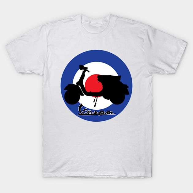 Vespa T-Shirt by Randomart